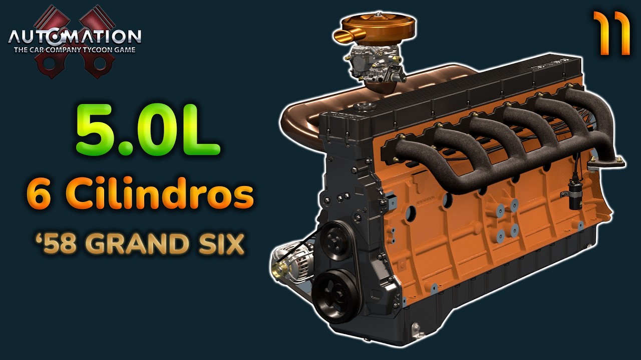 5.0L — 6 CILINDROS! | LMC GRAND SIX | Automation Ep.11