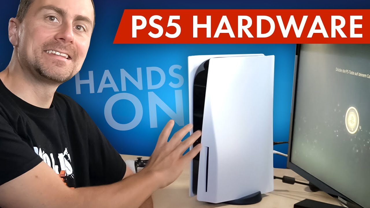 PS5: Hardware Hands On! Erster Check ►Anschl&uuml;sse, Standfu&szlig;, Geh&auml;use