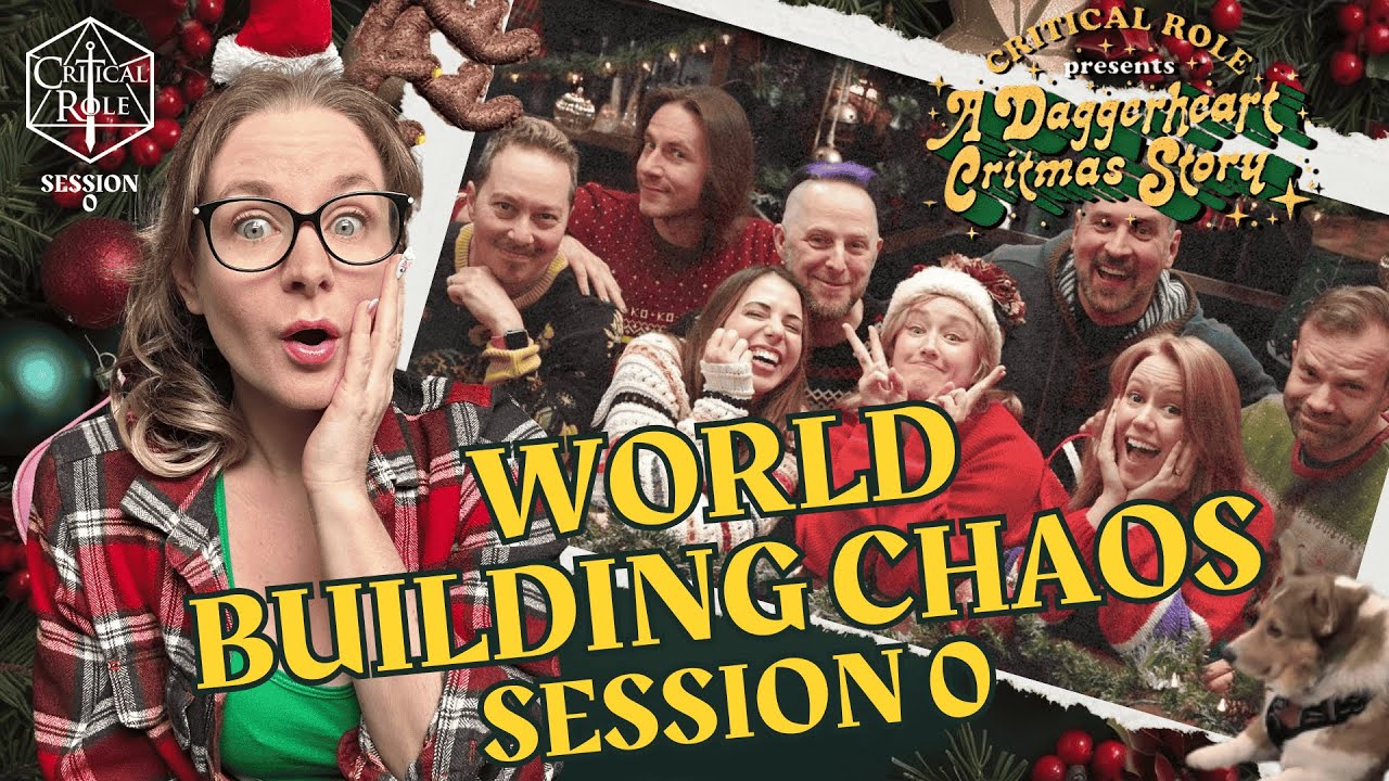 My First Session 0 EVER! A Daggerheart Critmas Story Reaction! 🎄🐶 | Critical Role Reaction