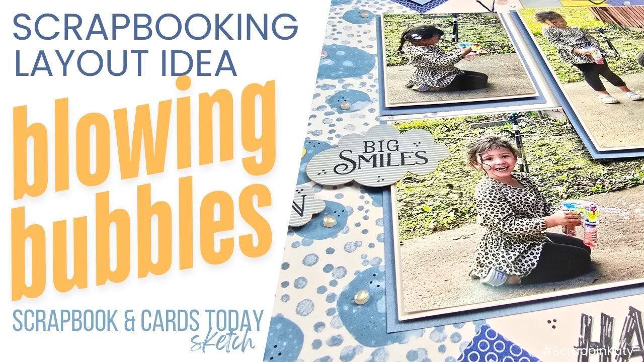 Scrapbooking Ideas for Backyard Fun | YouTube Sketch Hop | Stampin' Up! Scrapbooking