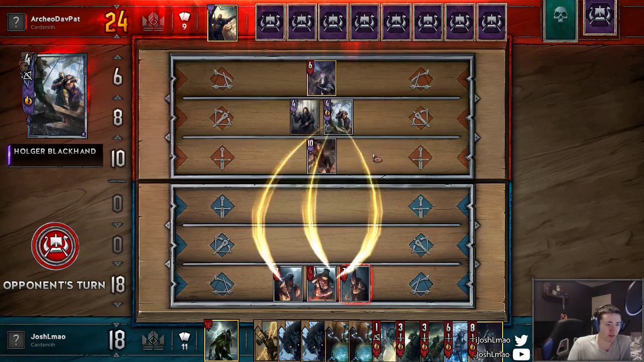 Monsters + Weather = Rage Quits - Gwent Closed Beta Livestream