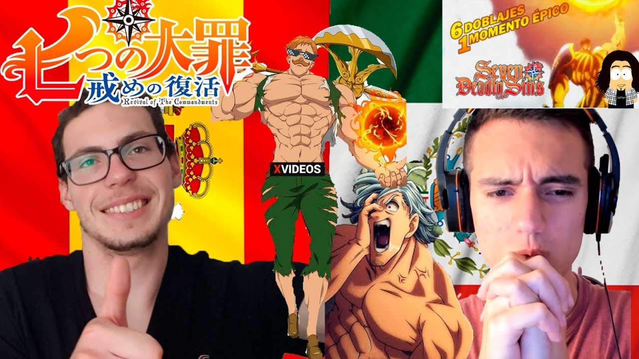ESPAÑOL Y LATINO REACCIONAN A ESCANOR VS ESTAROSSA | DOBLAJE LATINO VS ESPAÑOL | JEFFAR VLOGS |