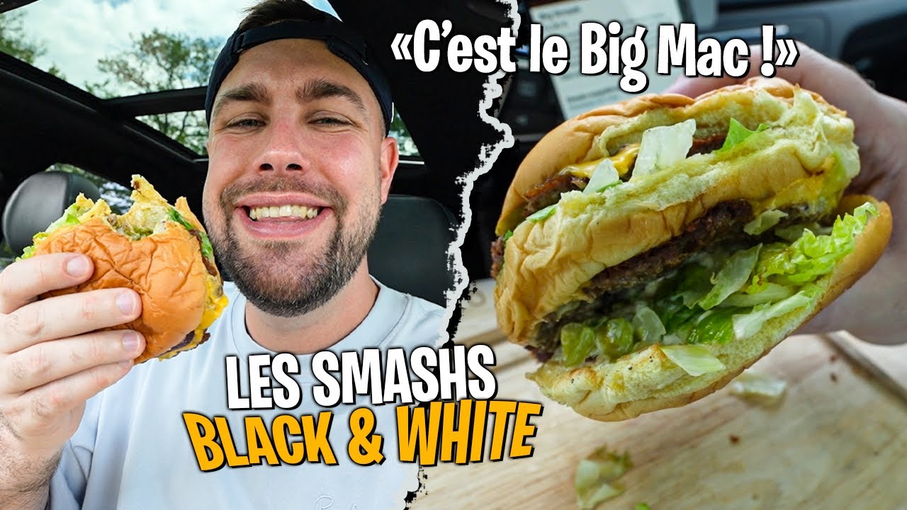 Que valent les Smashs Burgers de Black & White d’IbraTV ?