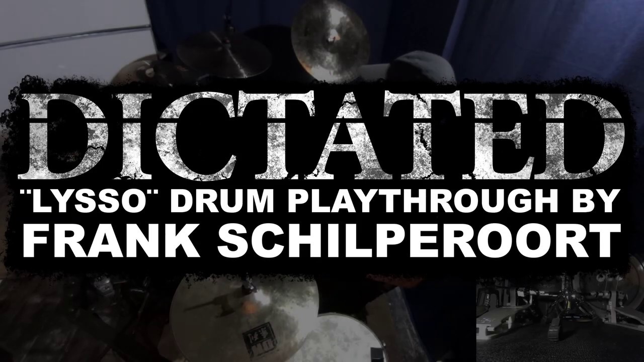 Dictated - Lysso (official drum play-through) by Skillpero