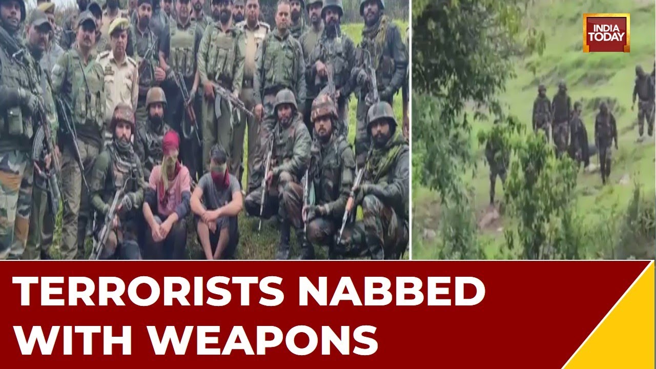 Arms And Narcotics Smuggling Bid Foiled Along LoC In Jammu And Kashmir's Poonch