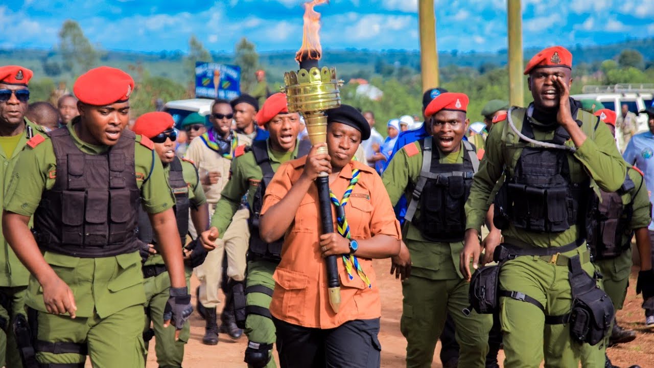 MWENGE WA UHURU WAWEKA JIWE LA MSINGI UJENZI WA JENGO LA MAMA NA MTOTO HOSPITALI YA WILAYA BUMBULI