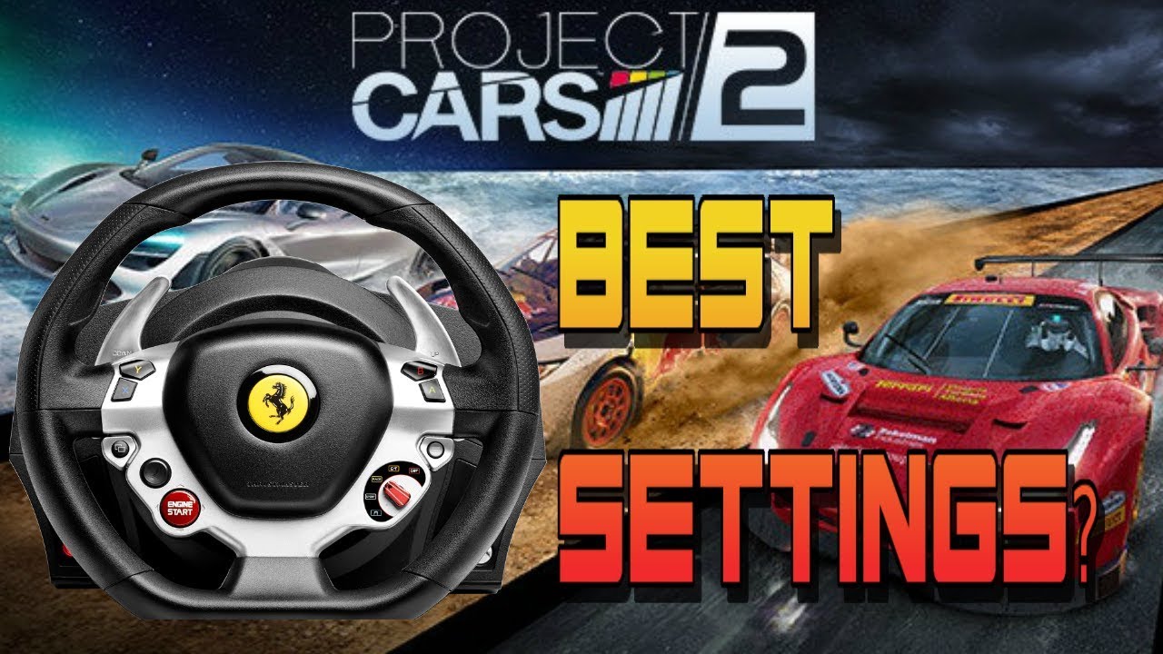 The best Project cars 2 Thrustmaster TX race Wheel settings xbox one