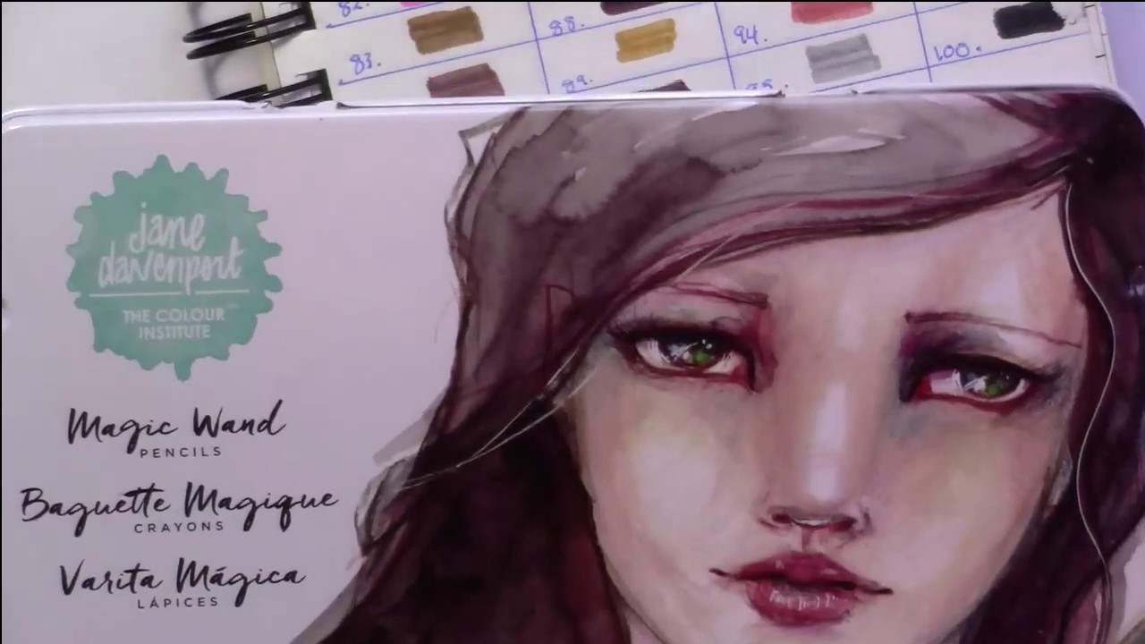 Swatch & Chat: Tombow Portrait & Jane Davenport Pencils
