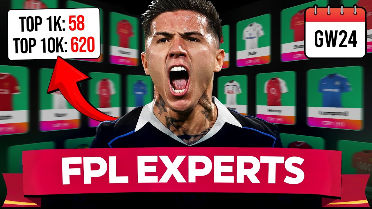 FPL GW24 EXPERTS TEAM ✅ BEST WILDCARD TEAM 💥