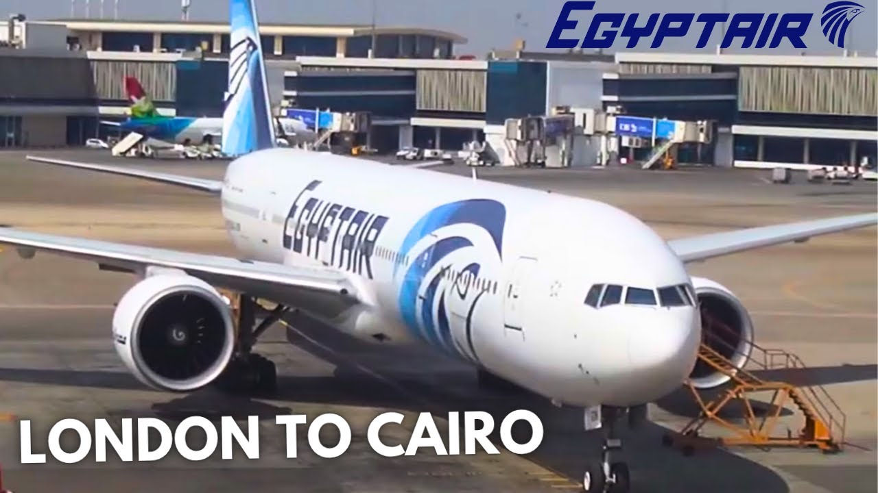 EgyptAir Economy Class Review | 🇬🇧 London to Cairo 🇪🇬 