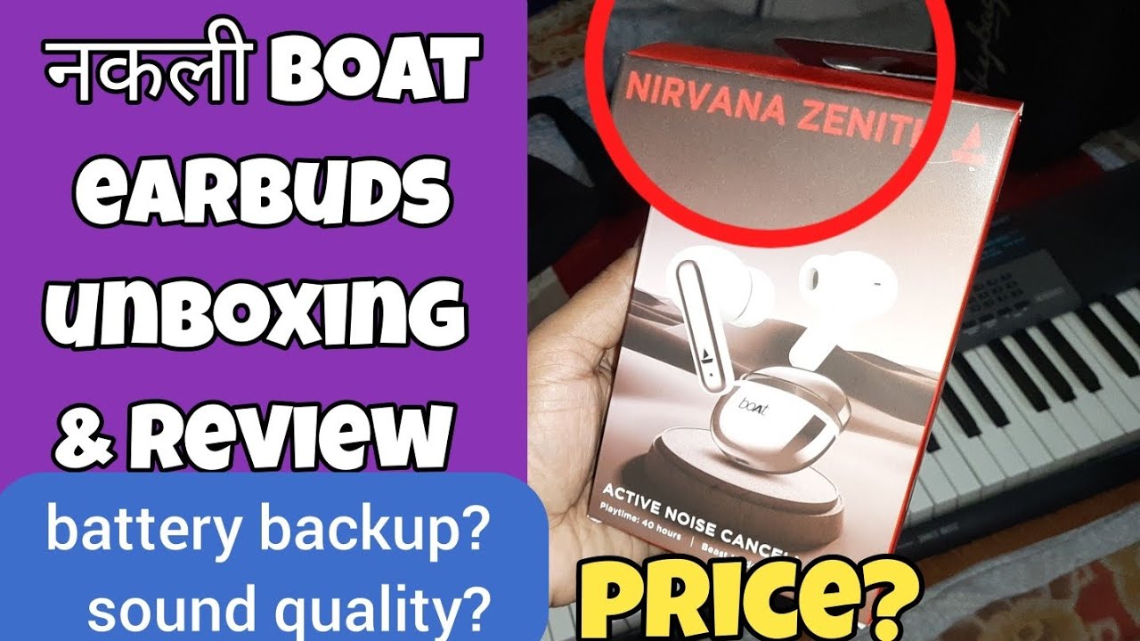 Review of duplicate boat nirvana zenith earbuds