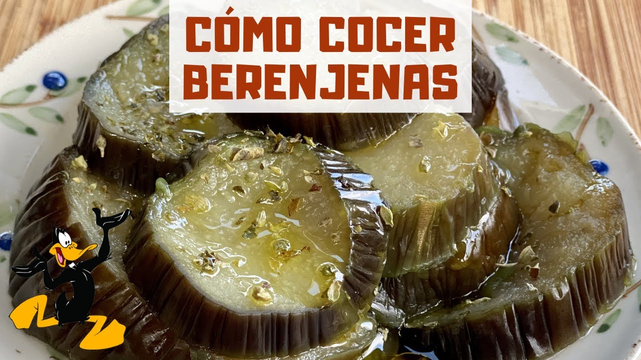 3 TRUCOS para Cocer Berenjenas 🤤 ¡RECETA CON BERENJENA!