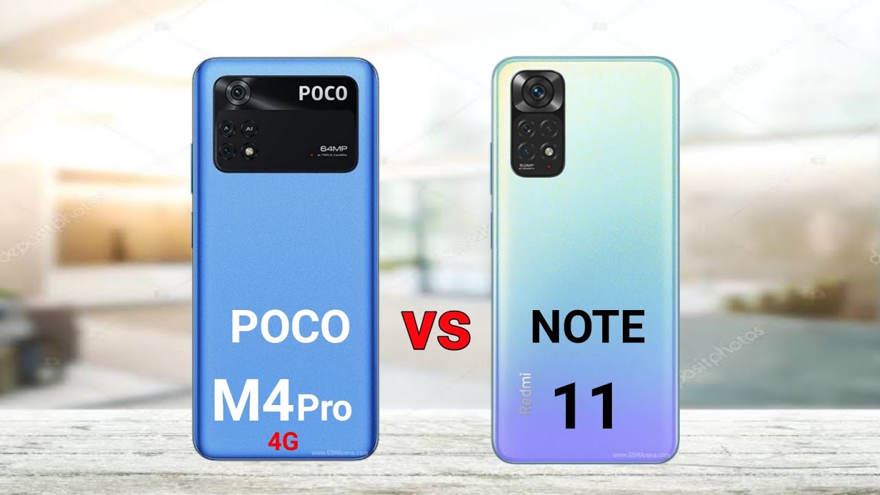 Poco M4 Pro 4G vs Redmi Note 11