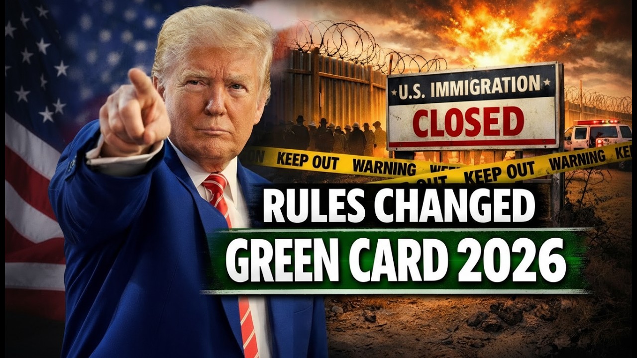 BREAKING  New U S  Immigration Law Passed – 2026 Will Change Everything!