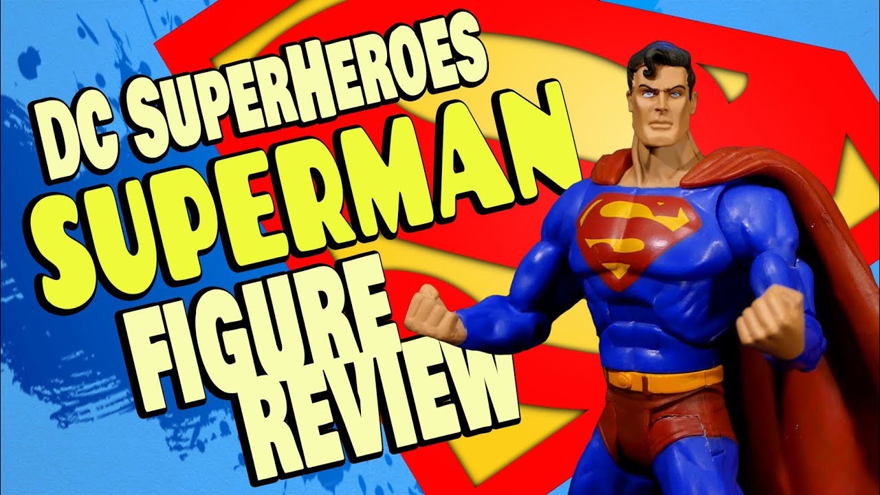 Mattel DC Super Heroes Superman Action Figure Honest Toy Review
