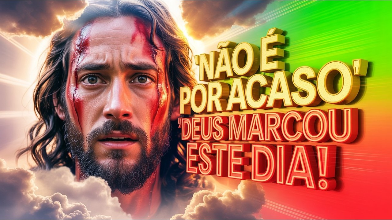 DEUS DIZ: Se você está ouvindo isso agora, Deus marcou este dia para falar com você