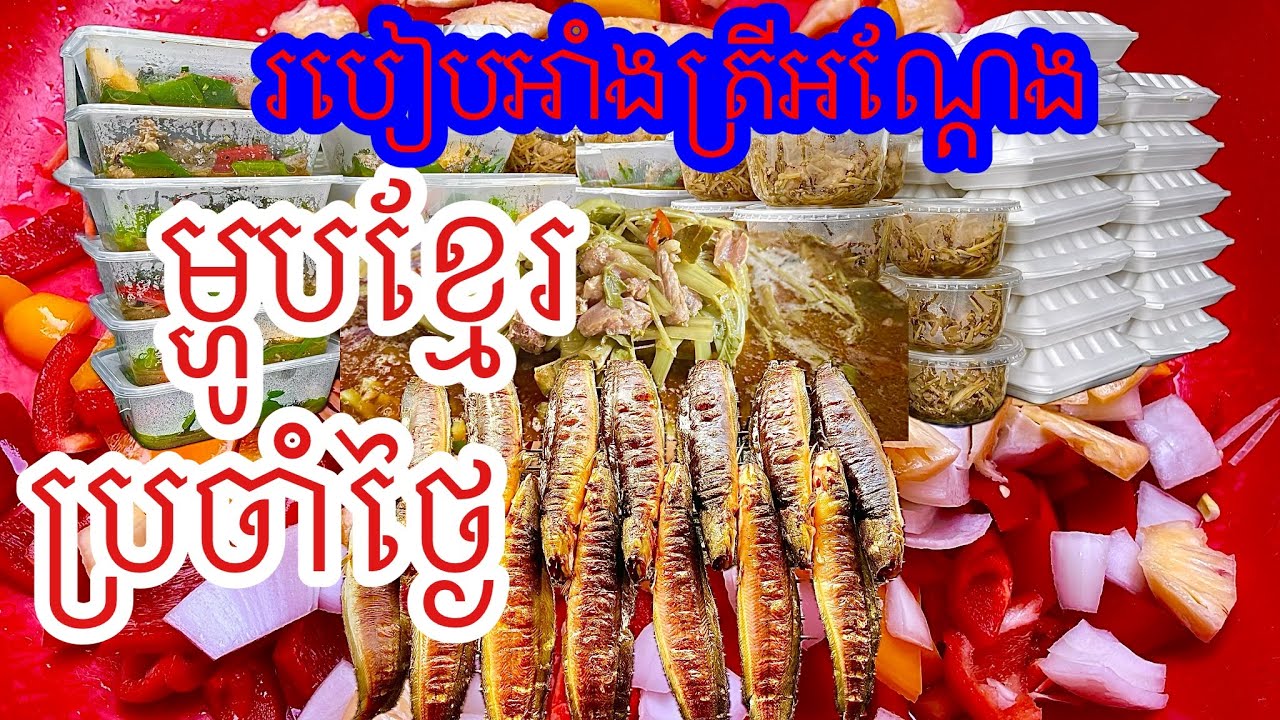 របៀបអាំងត្រីអណ្តែងនិងម្ហូបខ្មែរគ្រប់មុខឆ្ងាញ់ៗ #foodkhmerdaily #ម្ហូបខ្មែរឆ្ងាញ់ៗ ….