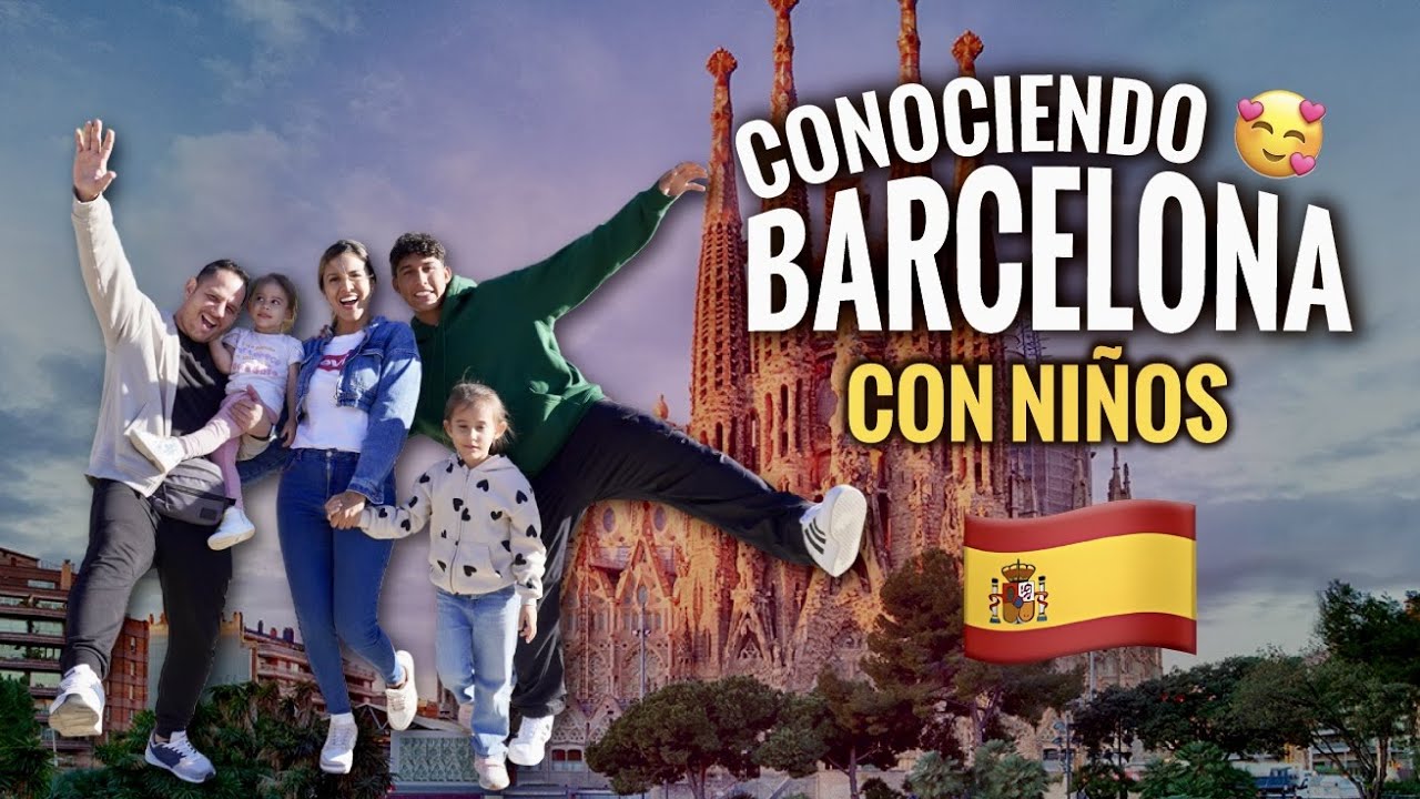 ✈️🚇**GUÍA Completa** para viajar a BARCELONA con NIÑOS  👧🏼👦🏼 | (Debes mirar el video hasta el final)