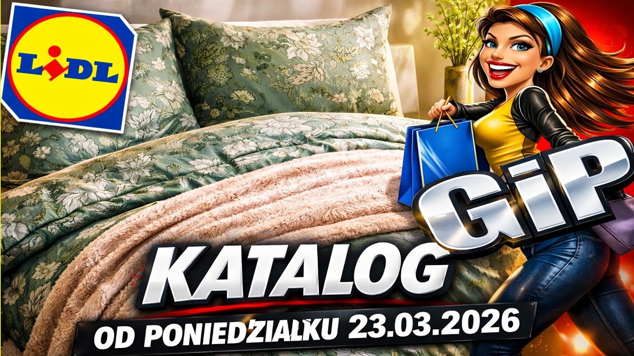 LIDL |  Gazetka od Poniedziałku 23.03.2026. | Katalog Wiosenny