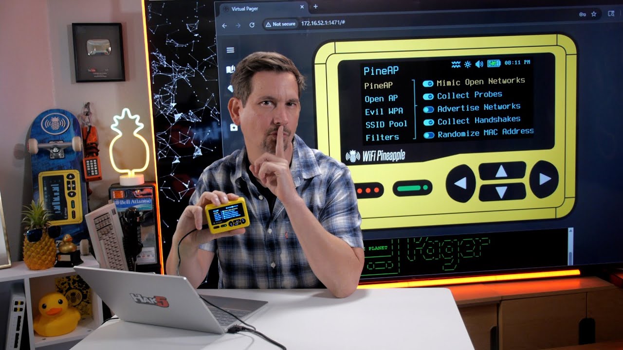 🍍📟 The PineAP Suite - WiFi Pineapple Pager