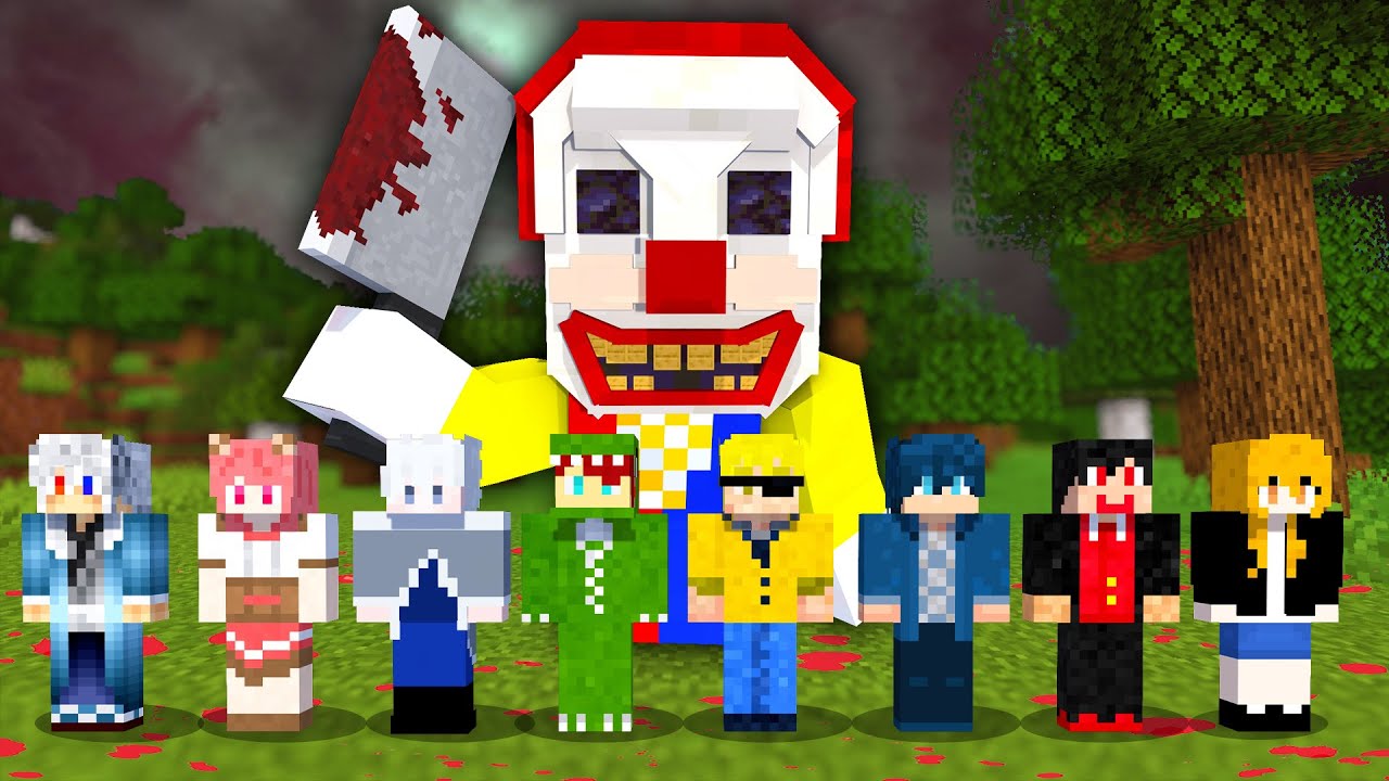 殺人ピエロはすぐそこにいる！？【マインクラフト】
