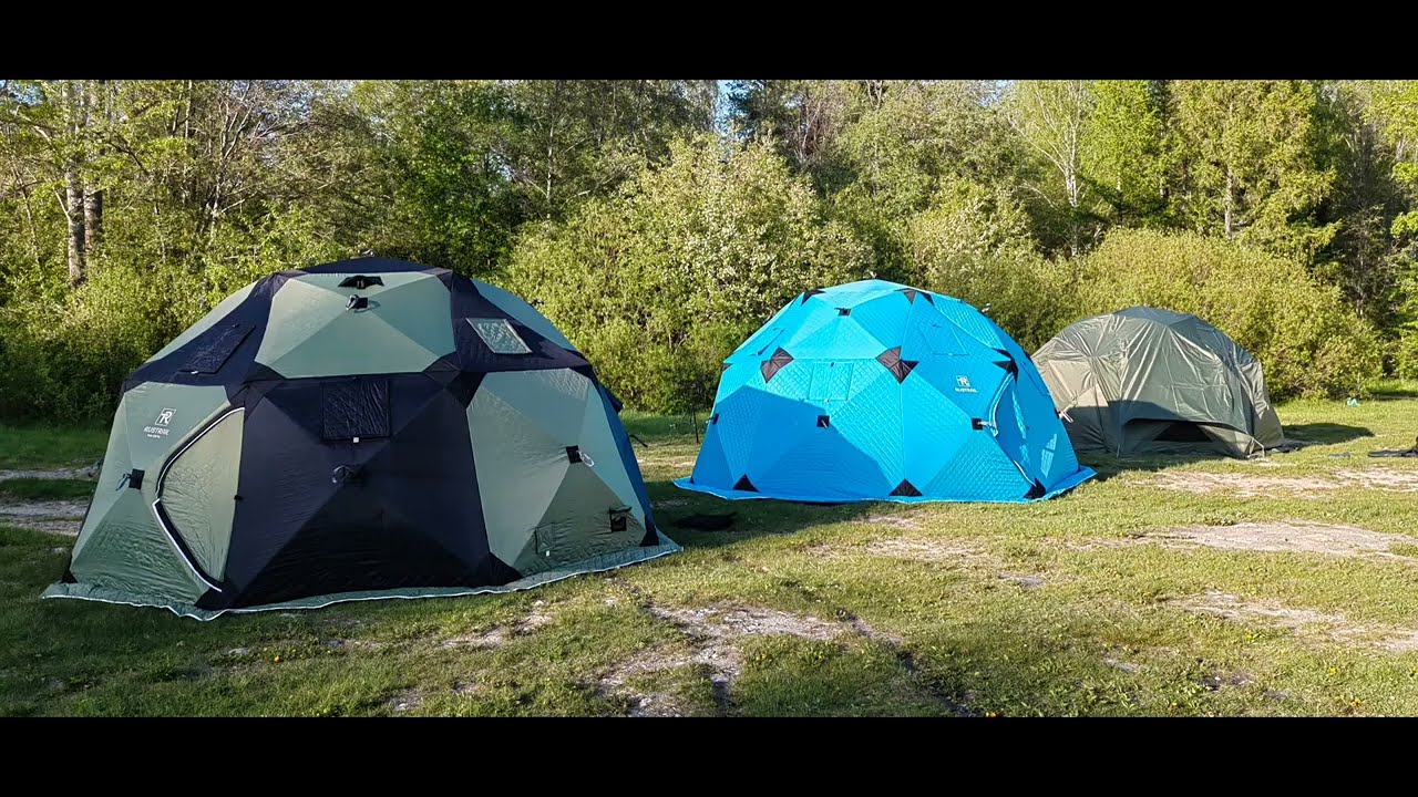 Новая модель палатки от RUSTRAIL всесезонная Yurta 420 pro