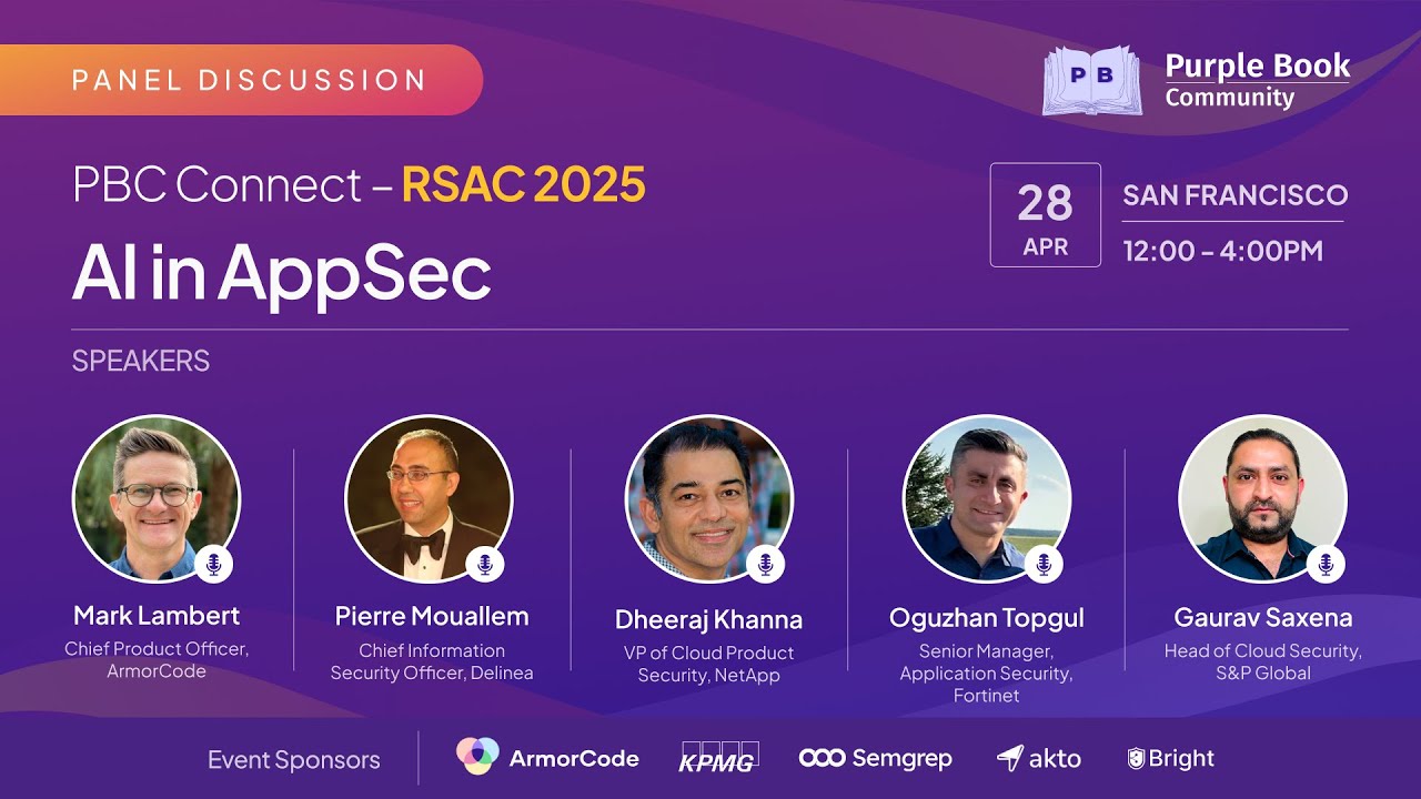 Panel Discussion: AI in AppSec | Live from PBC Connect – RSAC 2025