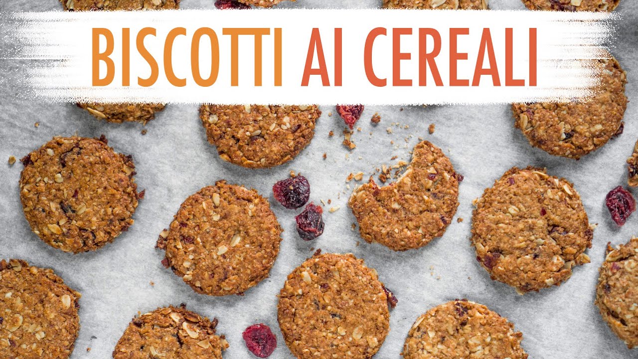 NON COMPRERAI PIÙ BISCOTTI AL SUPERMERCATO CON QUESTI BISCOTTI CROCCANTI ALL' AVENA | ElefanteVeg