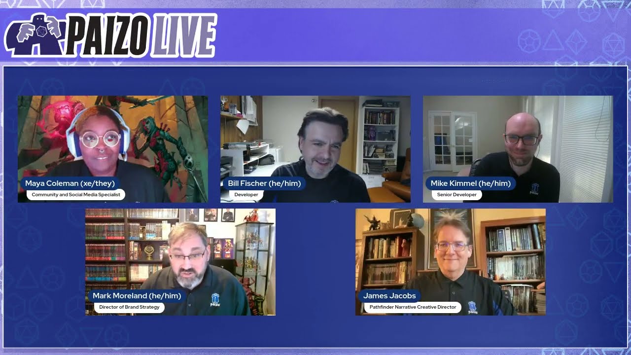 Paizo Live Special: Adventure Announcements!