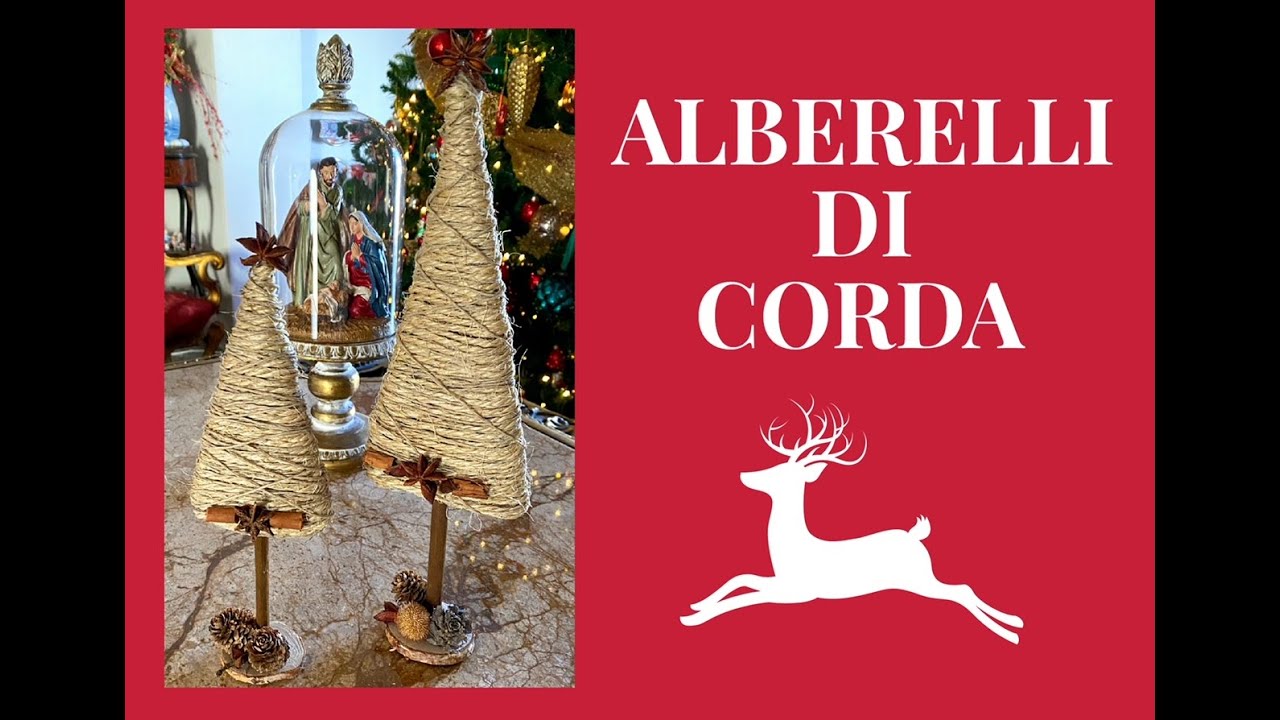 ALBERELLI DI SPAGO facilissimi, bellissimi e low-cost ( riciclo creativo) Arte per Te