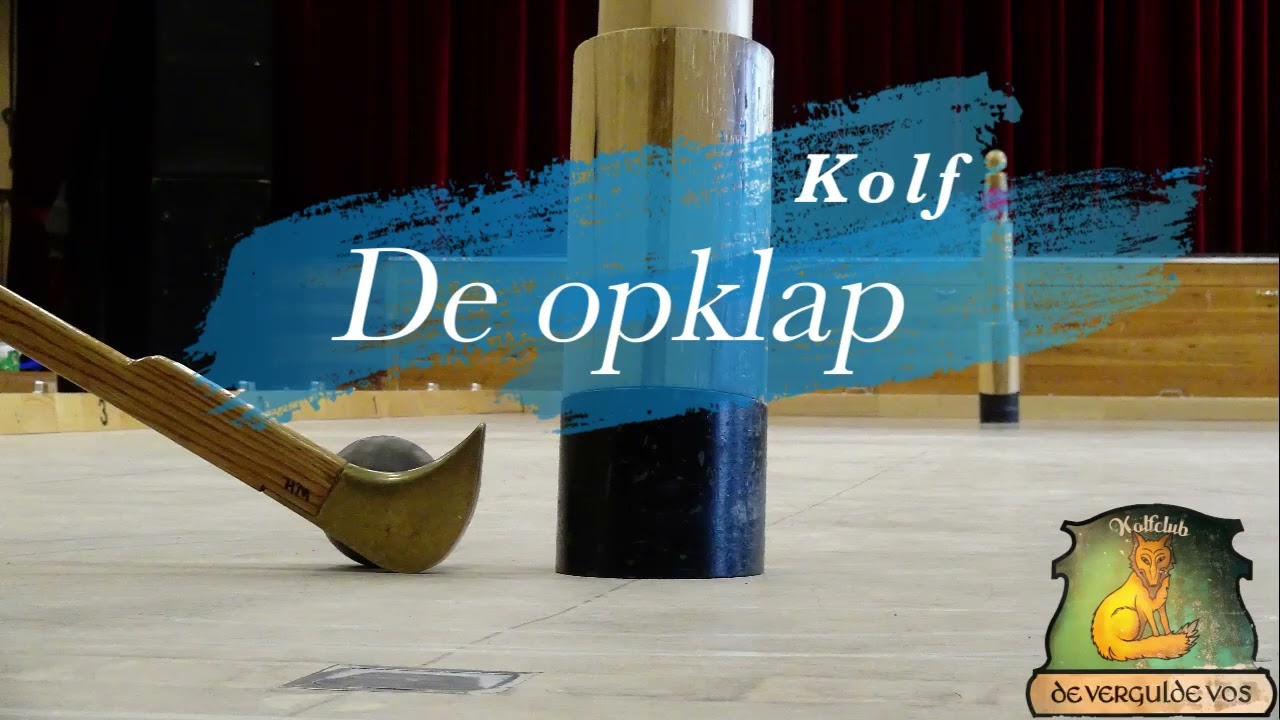 Kolf sport, uitleg van de 3 opbouwende klappen