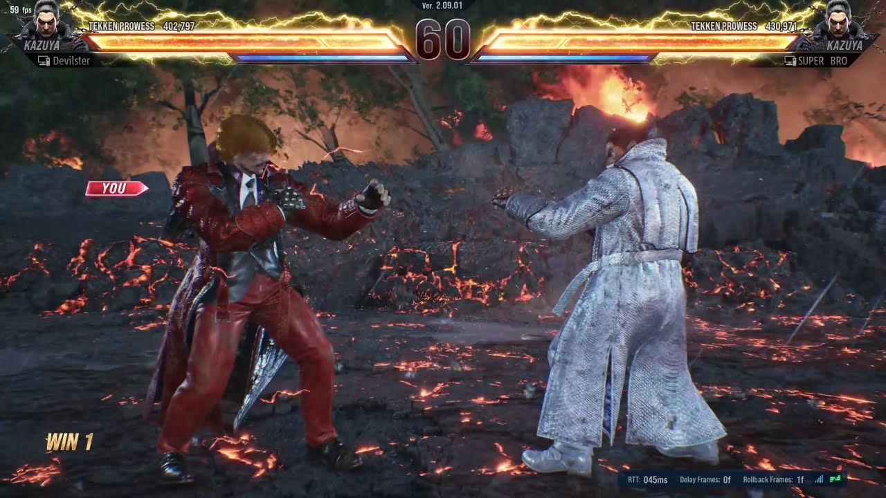 Crazy Kazuya Player Almost Got Me In Kazuya Mirror!