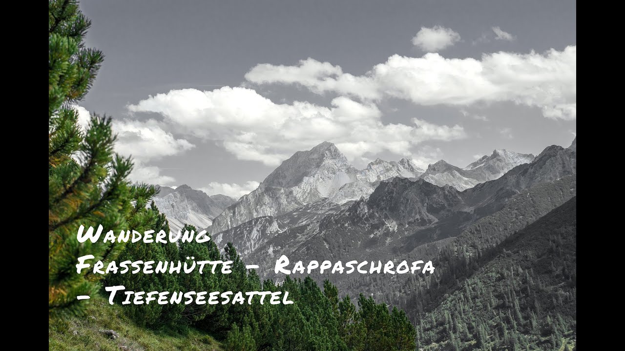 Rundwanderung Muttersberg Bergstation - Frassenh&uuml;tte - Rappaschrofa - Tiefenseesattel - Bergstation