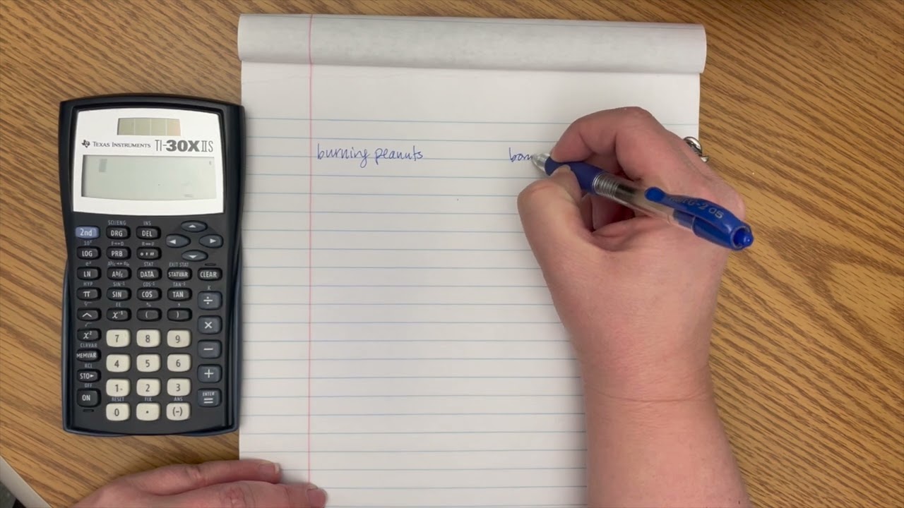 Calorimetry Lecture