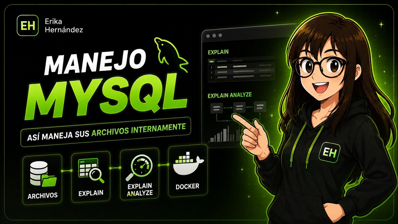 Manejo MySQL - Conoce ya cómo maneja los archivos internamente - EXPLAIN - EXPLAIN ANALYZE - DOCKER