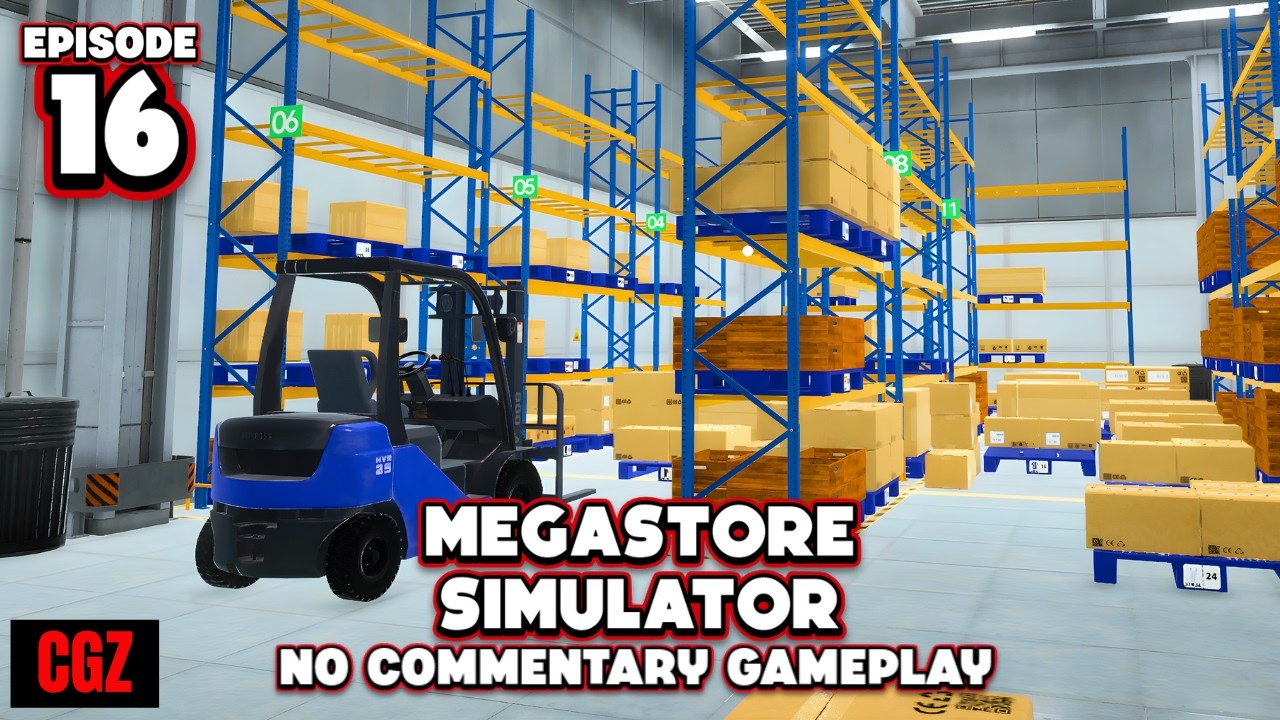 We Really Need Some Warehouse Workers | Megastore Simulator | EP16 | No Commentary