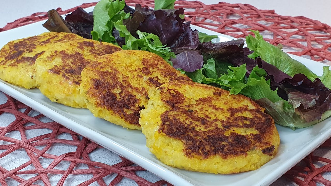 HAMBURGUESAS DE CALABAZA CON QUESO. 🍔 Una receta deliciosa! #nuberosaylila