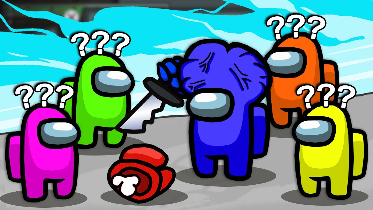 300 IQ IMPOSTOR Causes MAXIMUM CONFUSION in Among Us