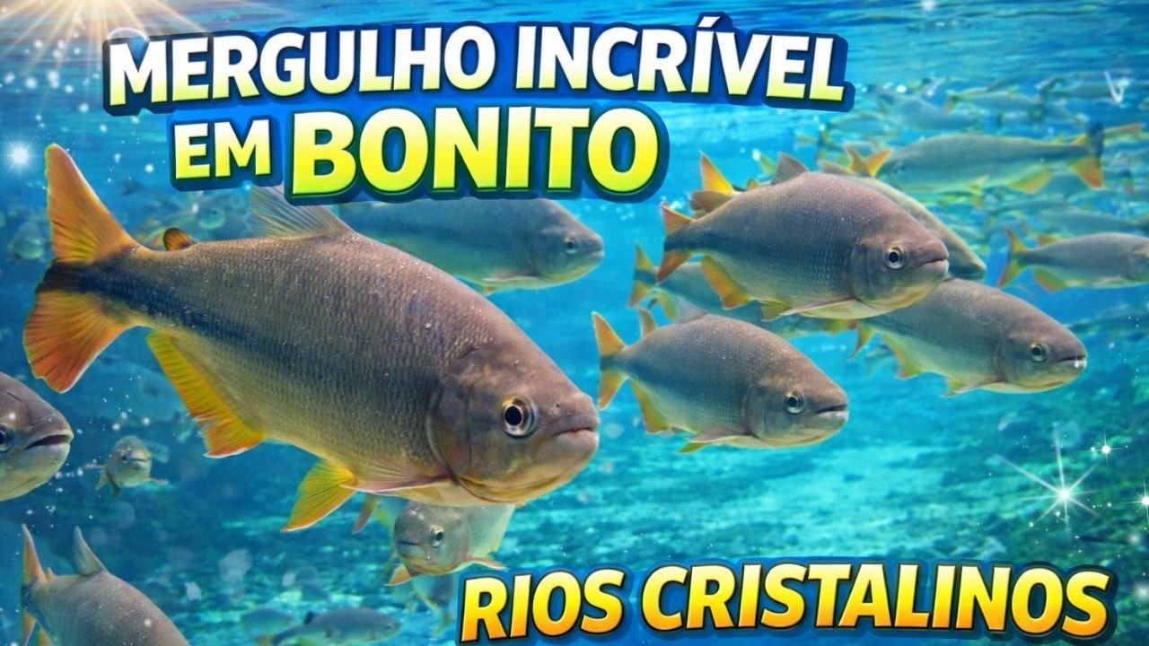 Flutuação incrível no Rio Sucuri em Bonito-MS