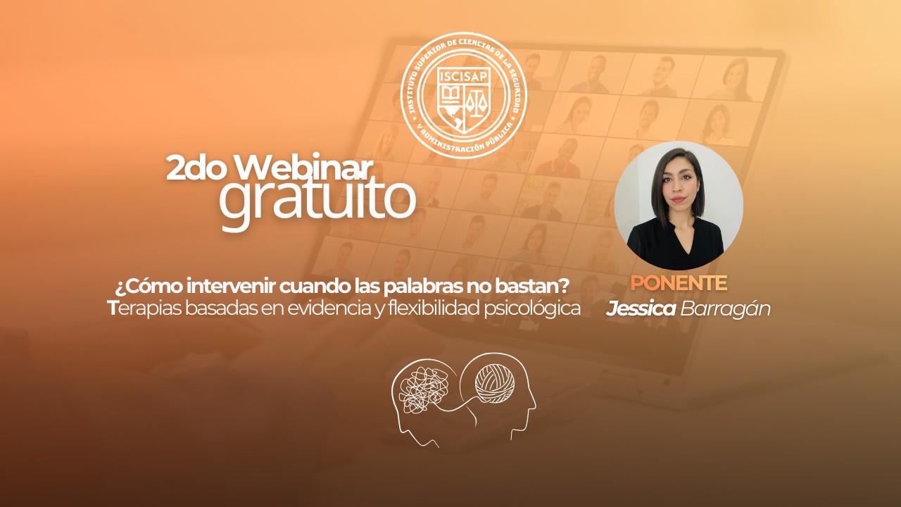 Webinar: Terapias basadas en evidencia ¿Cómo intervenir cuando las palabras no bastan?
