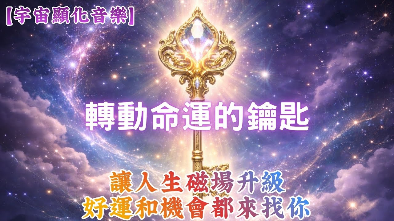 Turn the key of your fate, shift your life’s magnetic field, and attract luck and opportunities.