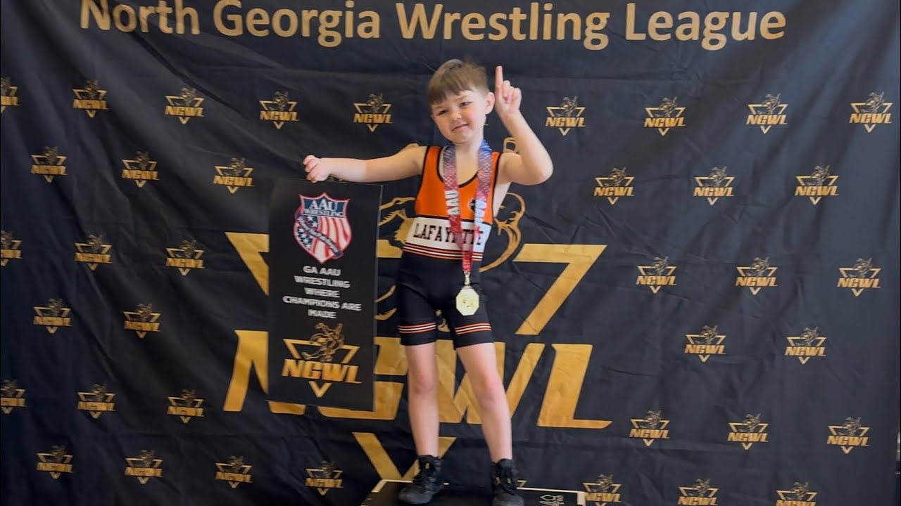 Dallas Quinn Wins 1st place in AAU State 10U 50lbs 