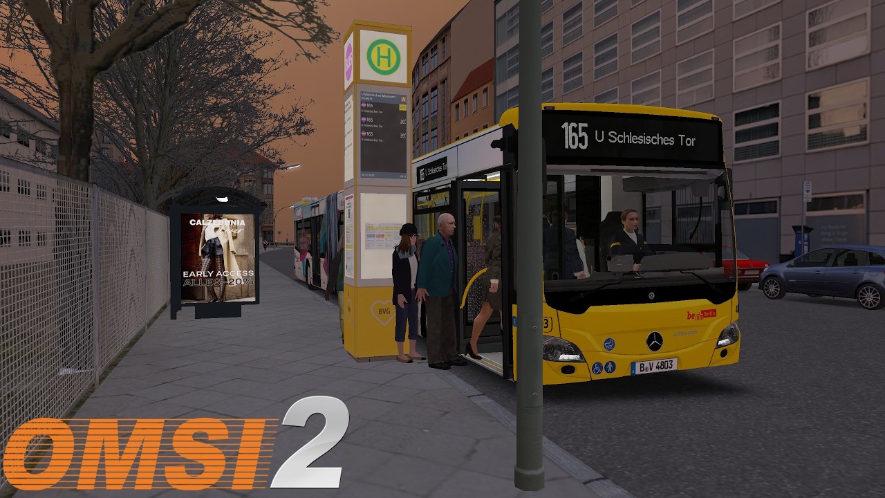 Berlin 147 WiP 🚧 Linie 165 im aktuellen Stand – neue Gebäude | OMSI 2