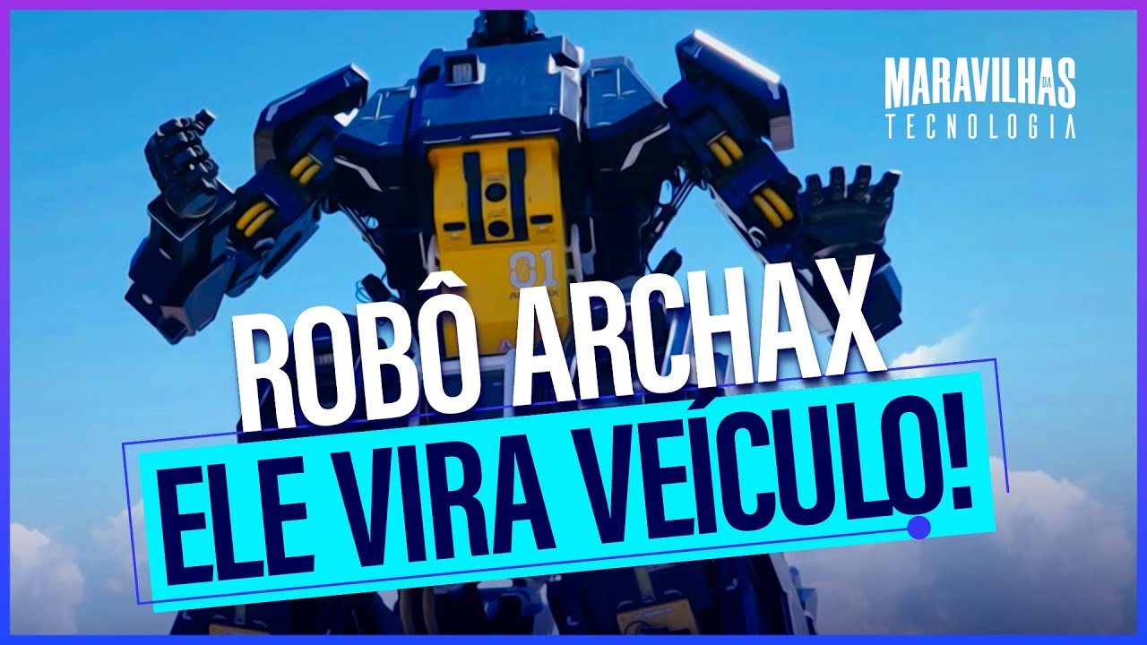 ARCHAX: o robô japonês que se transforma em veículo e custa milhões de dólares