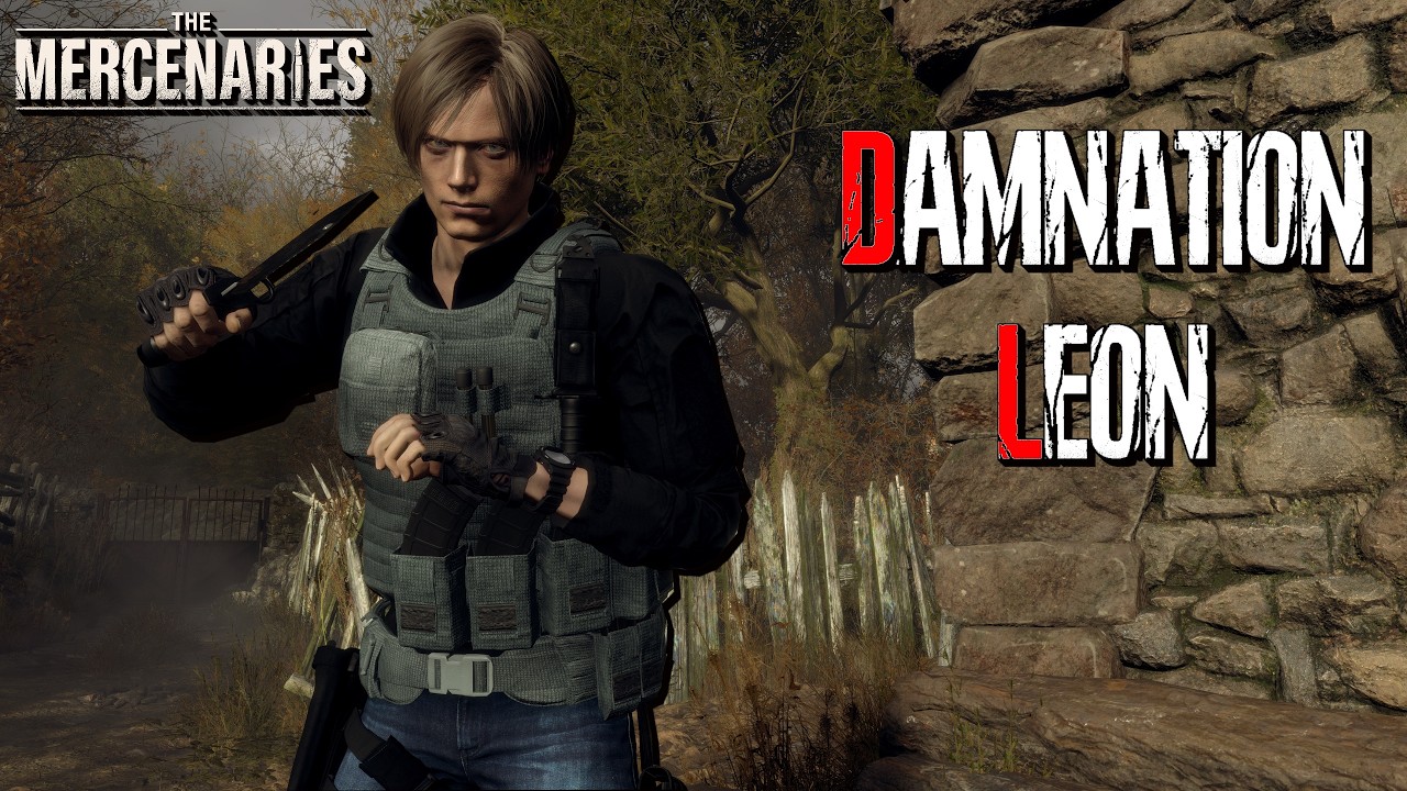 RE4 Remake Mercenaries - Village - Damnation Leon (Mod)