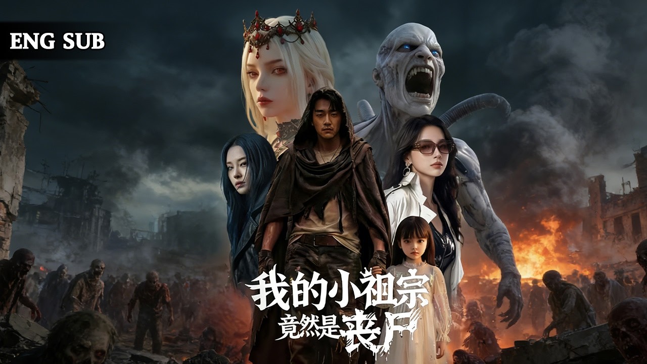 【全網熱劇】熬夜猝死穿到丧尸末世，我被幼年丧尸皇赖上了！#嘎嘎乐#热血#末世重生#高温末世#漫剧