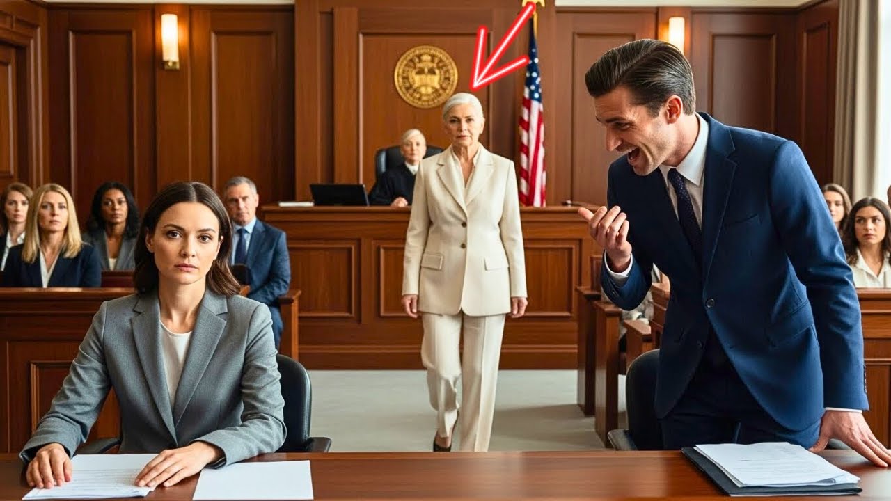 He Mocked Wife for Representing Herself — Until Her Mother Walked In and Silenced the Entire Court