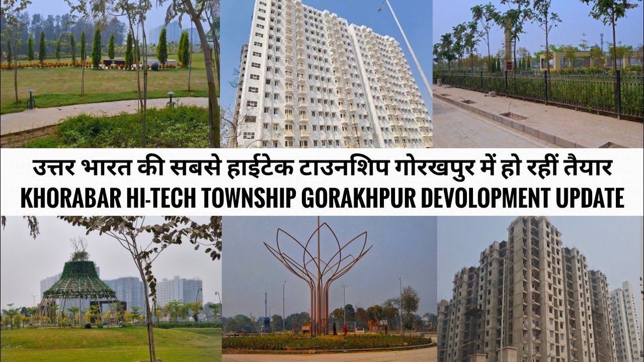 Gorakhpur Khorabar Hi-tech Township construction update || North India's Most Hi-tech Township 