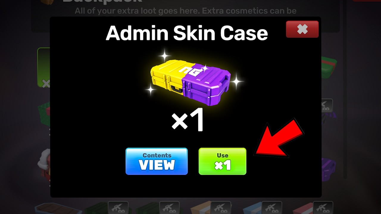 I Got 0.1% ADMIN Skin Case!