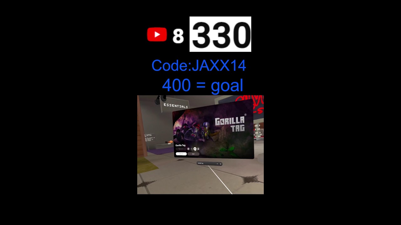 🔴Road To 300 Subscribers🔴#gorillatag #vr